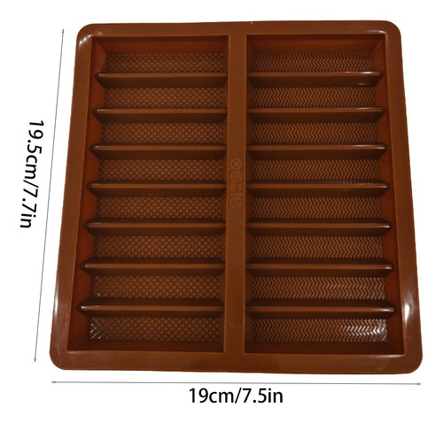 Molde De Silicona Para Chocolate Molde Para Barra De Chocola