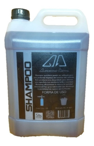 Shampoo Quirofano Detail Ph Neutro 5 Litros Alto Rendimiento