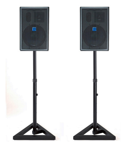 Quik Lok Bs300 Par De Pedestales Para Monitores - Audionet Negro