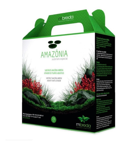 Mbreda Amazônia 2,5kg Substrato Fértil Plantados