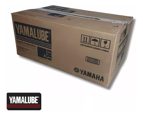 Caixa Óleo Yamalube 10w40 Atacado Lojistas 24 Unidades
