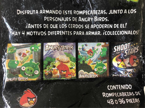 Rompecabezas Puzzle (al) Angry Birds Película Colecc (Usado)