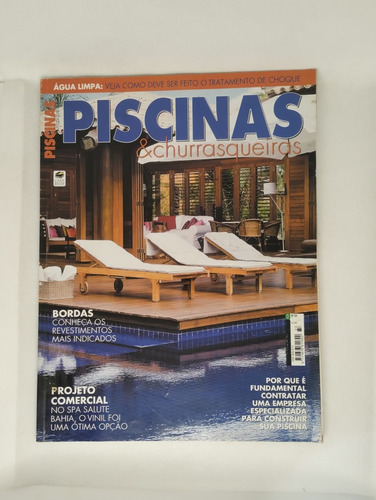 Revista Piscina E Churrasqueiras - Casa Decoração Paisagismo (Usado)
