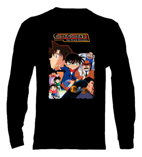 Polera Manga Larga Detective Conan - Ver 01 - Vale Gamess