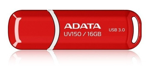 Memoria Flash Adata Uv150 16gb Usb 3.0 Rojo Auv150-16g-rrd