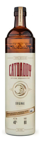 Whiskey Catdaddy 750cc Triple Destilado Moonshine Bajativo