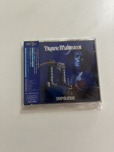 Yngwie Malmsteen Inspiration Cd Japan Obi Heavy Metal (Usado)