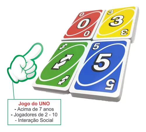 Jogo de cartas uno  Black Friday Extra