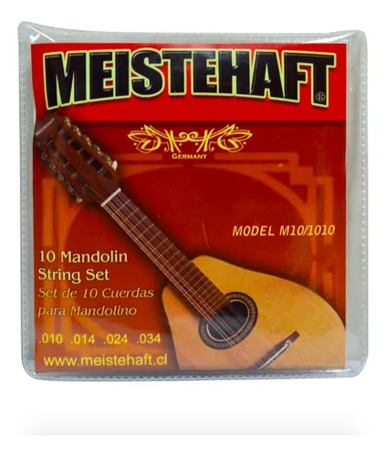 Set De 10 Cuerdas Para Mandolino M10/1010 Meistehaft