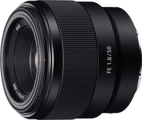 Sony - Fe 50mm F/1.8 Standard Prime Lens For E-mount Cameras
