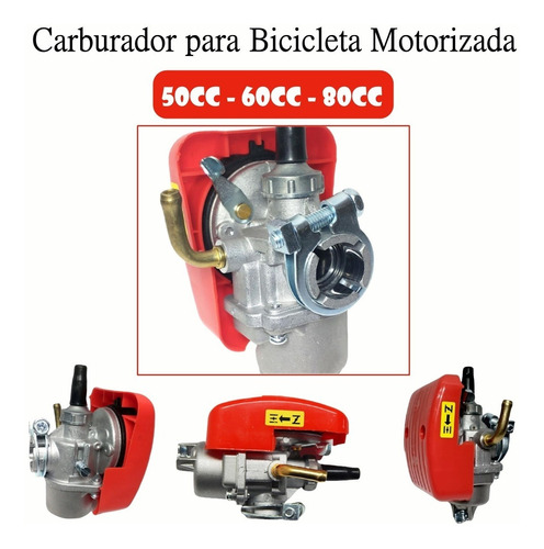 Carburador Red Para Bike Motorizada 50/80cc Promoção