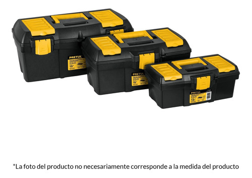 Caja Herramienta Con Compartimentos 19'' Pretul 20604