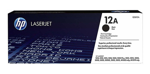 Toner Original Hp 12a Q2612a Black