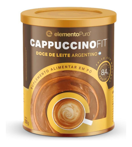 Cappuccinofit Doce De Leite Argentino Elemento Puro 200g