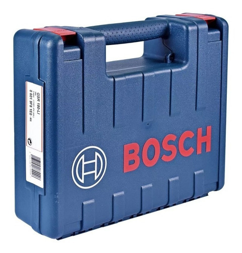 Taladro Atornillador Bosch Gsr 180 Li+2 Baterías + Cargador Color Azul