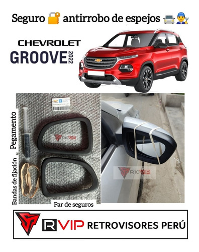 Seguro De Espejos Para Chevrolet Groove 22 23 Envio Gratis 