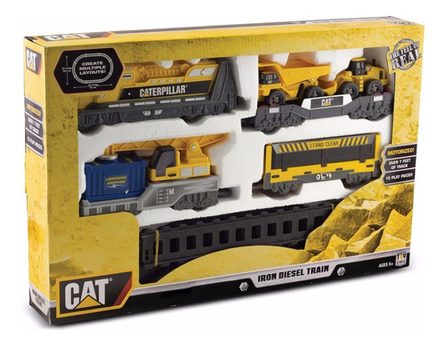 Trem Motorizado Cat Iron Diesel Train Dtc