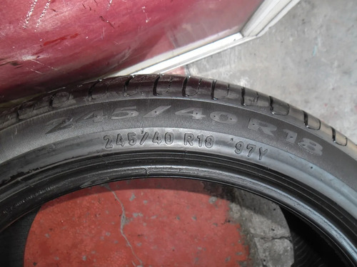 Llanta 245 40 18 Pirelli Cinturato P7 Run Flat 1221 U (Usado)