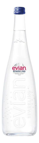 Água Mineral Evian Sparkliong 750ml Com Gás