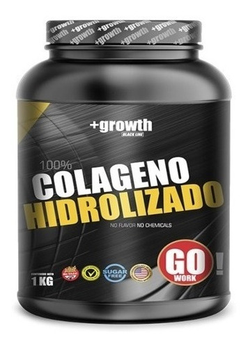 Colageno Hidrolizado C/vitamina C1 1kg (naranja) (growth)