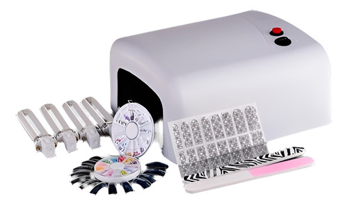 La Manera Profesional 36w Uv Nail Art Gel Y Tubo 4 Lámpara P