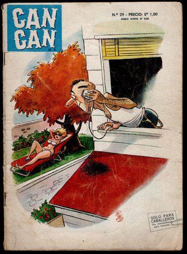 Revista Can Can Nº 29 Editorial Zig Zag 1965.