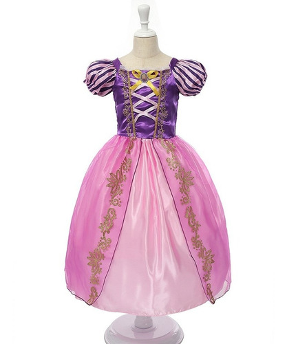 Disfraz Rapunzel Disney Princesa Importado Bellisimo 