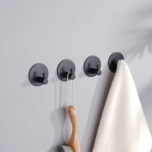 Soporte Gancho De Pared Acero Inoxidable Baño Cocina Oficina