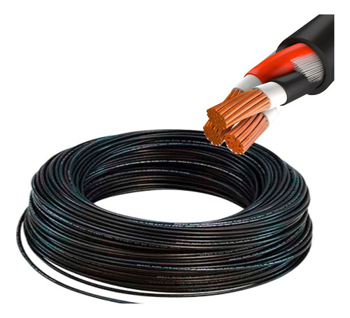 Cable St 3x14 Awg 60° Engomado 100% Cobre