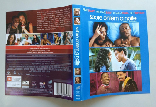 Sobre Ontem A Noite Blu-ray Kevin Hart Michael Ealy (Usado)
