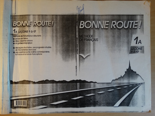 Bonne Route, Méthode De Francais, Pierre Gibert, En Copias