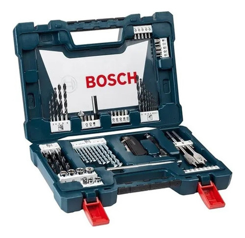 Set Kit Juego Bosch V-line 68 Pzs Puntas Mechas Tubos - Mm