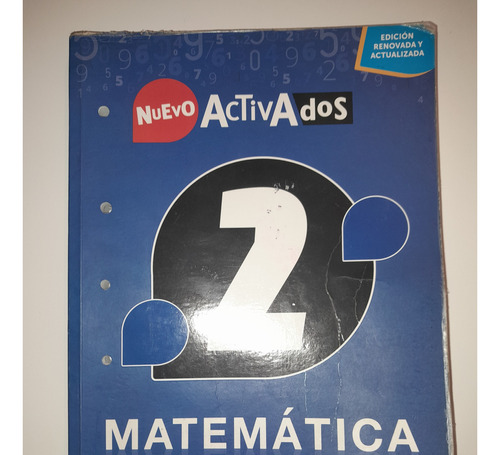 Activados 2. Matemática. Puerto De Palos (tapa Azul)