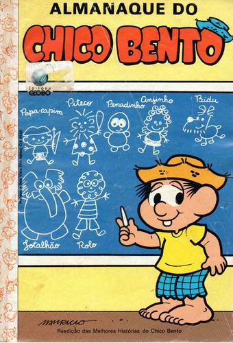 Almanaque Do Chico Bento N° 11 - 84 Páginas Em Português - Editora Globo - Formato 13,5 X 19 - 1990 - Bonellihq Cx443 E21