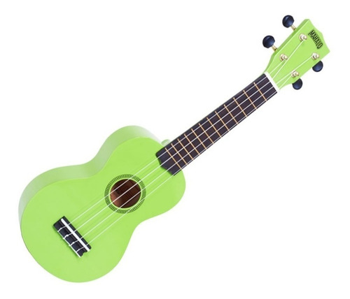 Mahalo Mr1 Ukelele Soprano Rainbow Aquila Con Funda Color Verde