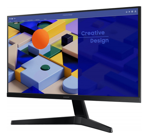 Monitor Led Samsung 24 Widescree Fhd 1080p C310 Vga Hdmi Ips Color Negro