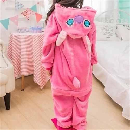 Kigurumi Pijama de «Stitch Rosa» 