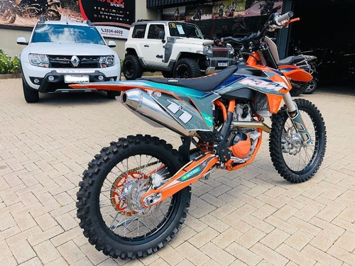 Imagem 10 de 15 de Ktm Sxf 450 - Partida Elétrica - 2015 Muito Nova !!!