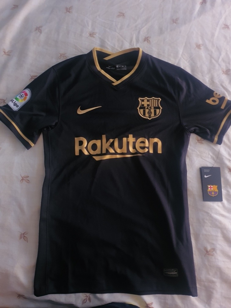 Jersey Fc Barcelona Visitante Negro Oficial | Envío gratis