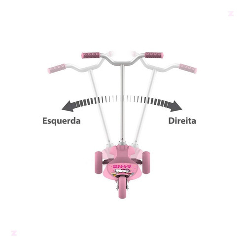 Patinete Skatenet Hello Kitty Bandeirante