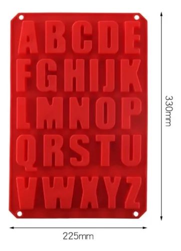 3d Moldes Galletas Abecedario Letra Bizcocho Fondant Navidad