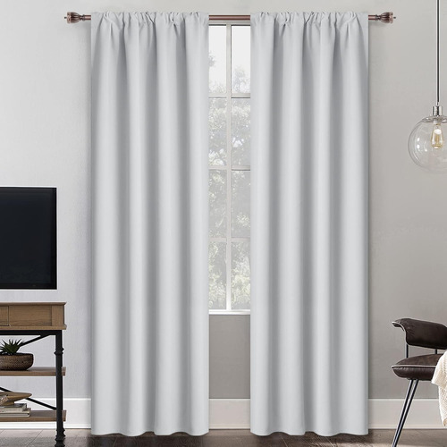 Paneles De Cortinas Opacas Yakamok Para Dormitorio - Cortina