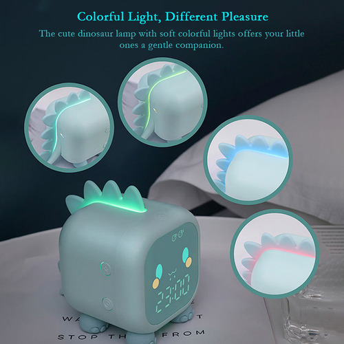 A Reloj Despertador Digital Con Luz Para Niños Y Niñas,