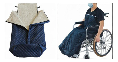 Manta Con Bolsillo Para Pies Y Piernas, Funda Cálida Para ..