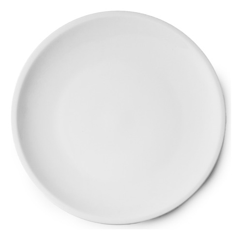 X 12 Plato Playo Gastronómico Schmidt Forte 27 Cm Color Blanco Liso