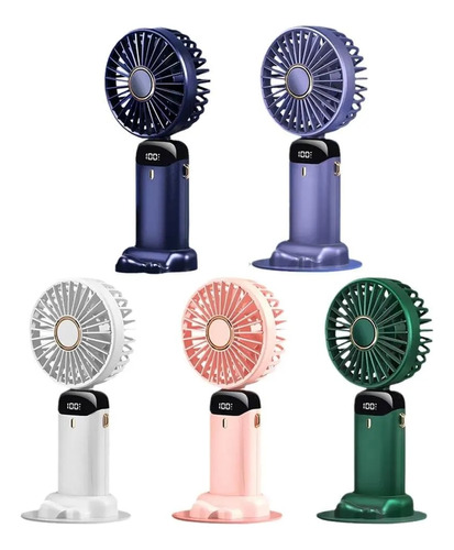 Ventilador Mano Portátil Plegable Sobremesa De Oficina Mini