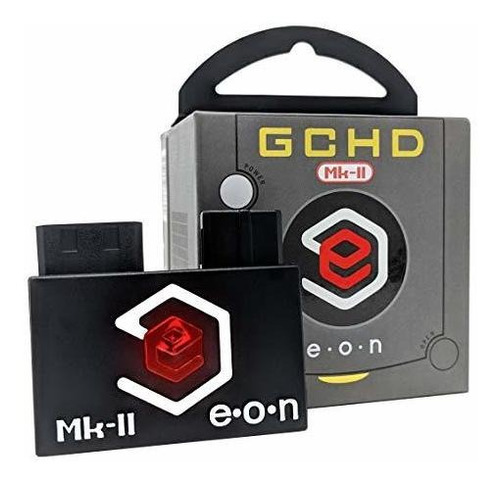 Eon Gchd Mk-ii | Adaptador Hd Gamecube (negro).