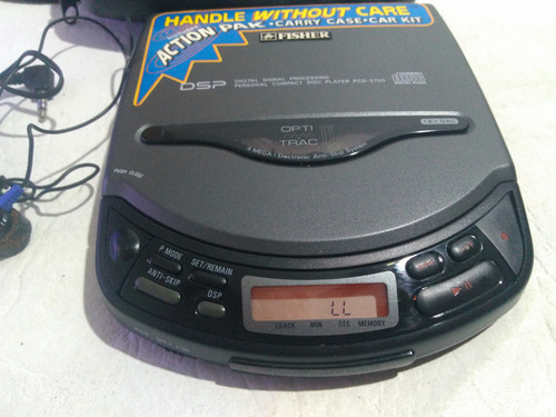 Dicsman Fisher Pcd 5700a No Lee Los Cds A Reparar Gris Oscuro (Usado)