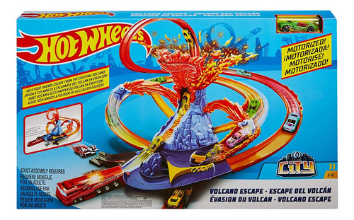 Hot Wheels Volcán Escape Playset