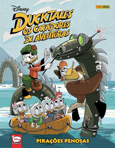 Ducktales: Os Caçadores de Aventuras Vol.04: Pirações Penosas, de Cavalieri, Joey. Editora Panini Brasil LTDA, capa dura em português, 2021